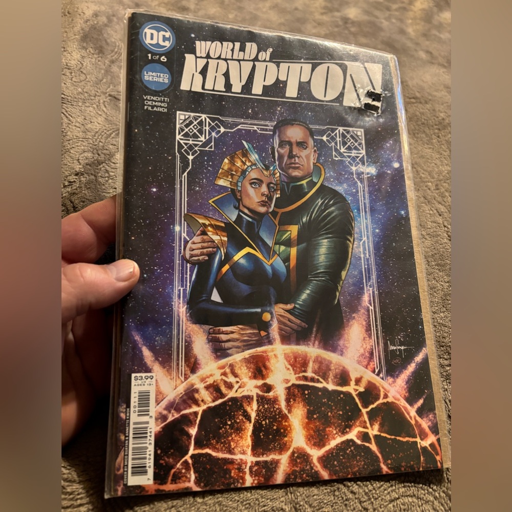 DC World Of Krypton 1 of 6 Limited Series. 2021